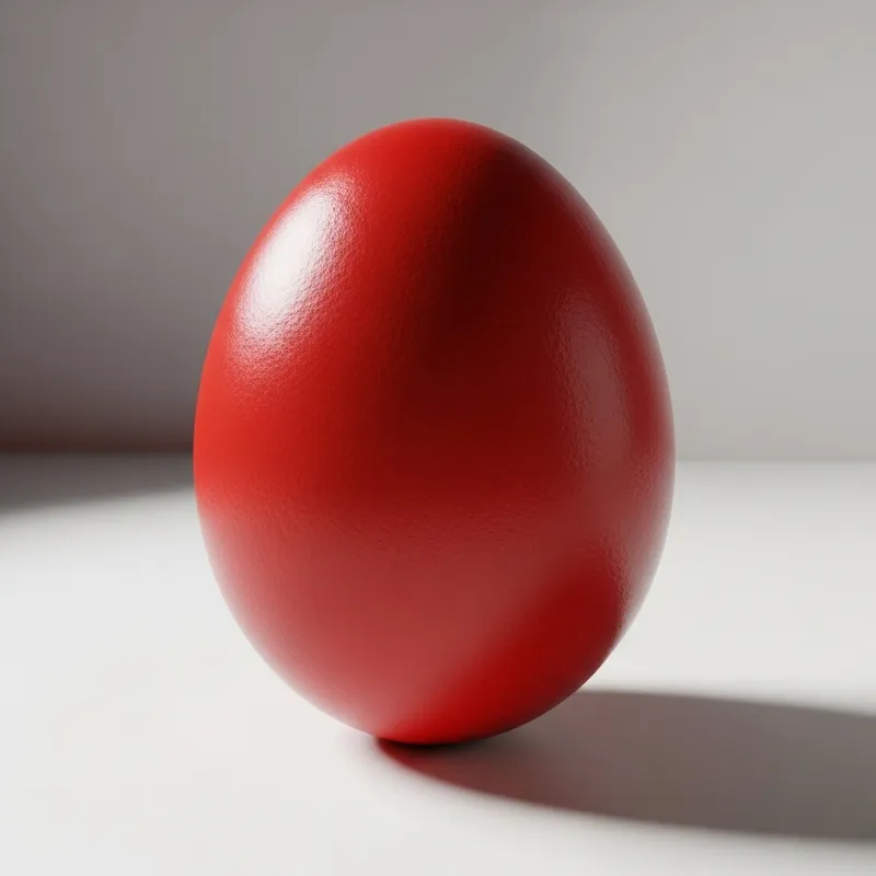 Red Egg: A Symbol of Natural Elegance