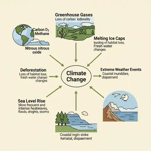 Understanding Climate Change: Impactful Concept Map