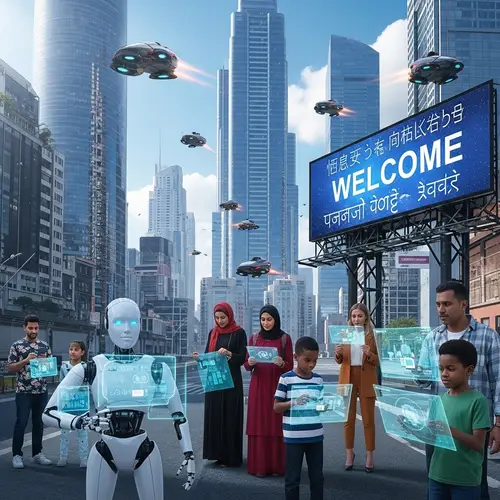 Welcome to the Futuristic Urban Landscape