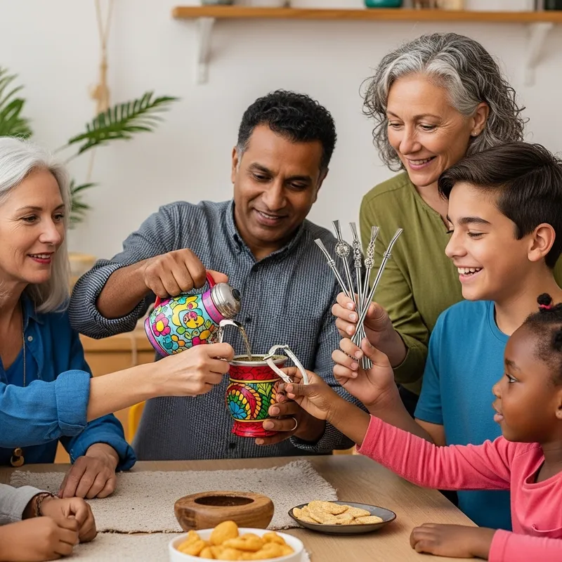Family Bonding over Yerba Mate | Warm and Inviting Gathering