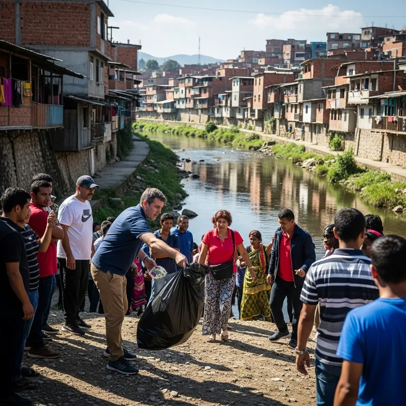 Community Pollution Crisis: Garbage Dumping in River
