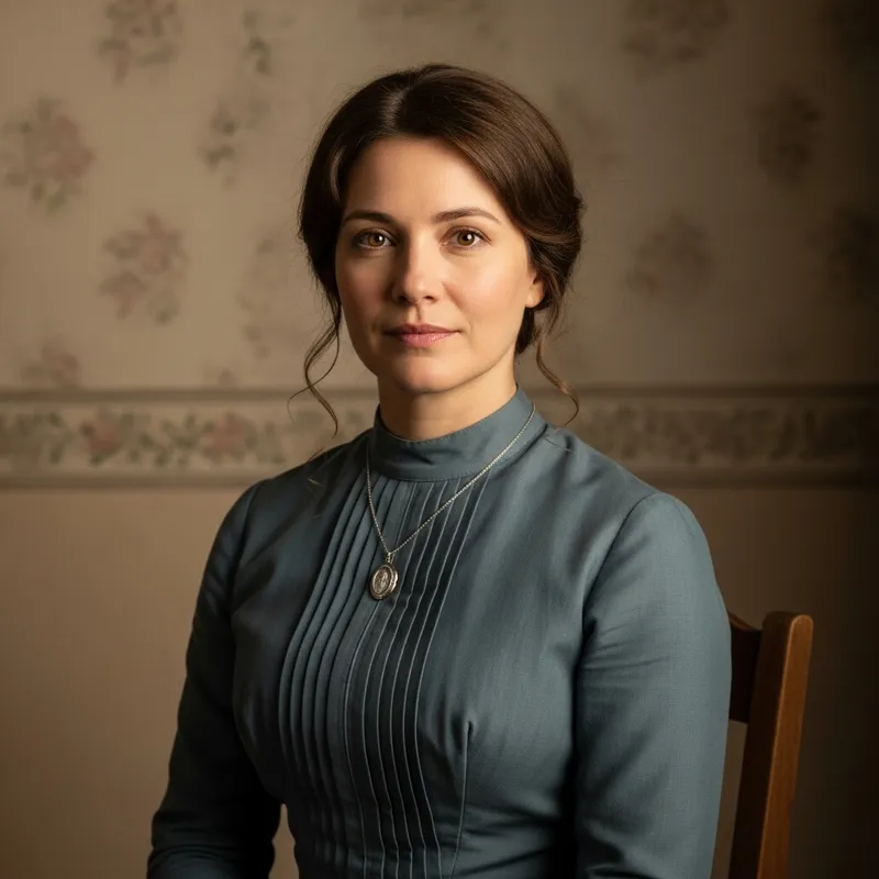 Susinna Simone: Gracefully Captured in 19th Century Attire Susinna Simone: Gracefully Captured in 19th Century Attire