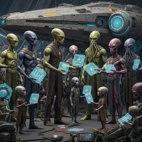 Explore Intriguing Aliens in Sci-Fi Adventures