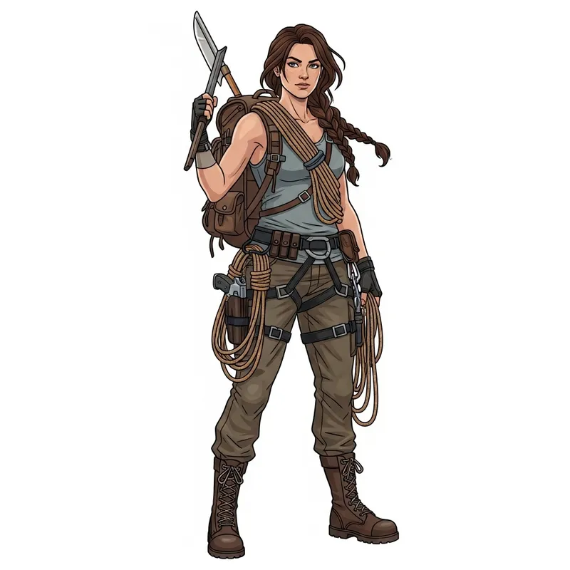 Lara Croft: Adventure Gear & Durable Clothing