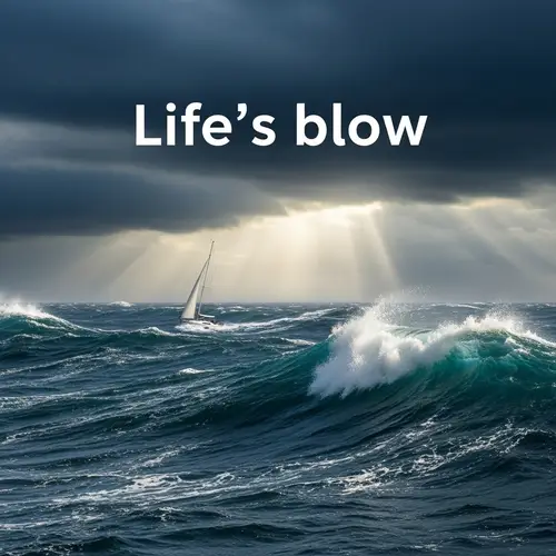 Life's Blow: Navigating Through Adversity