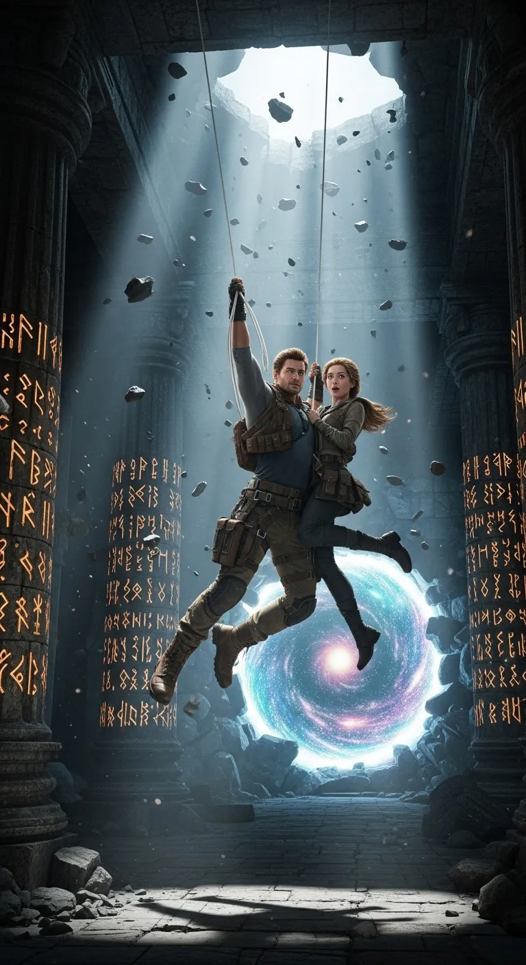 Unrealistic Movie Scene: Hero Rescues Girlfriend Dramatically