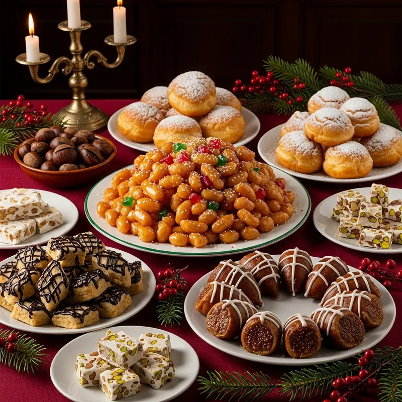 Traditional Southern Italian Christmas Treats