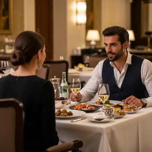 Luxurious Dining Experience: Intimate & Romantic Ambiance