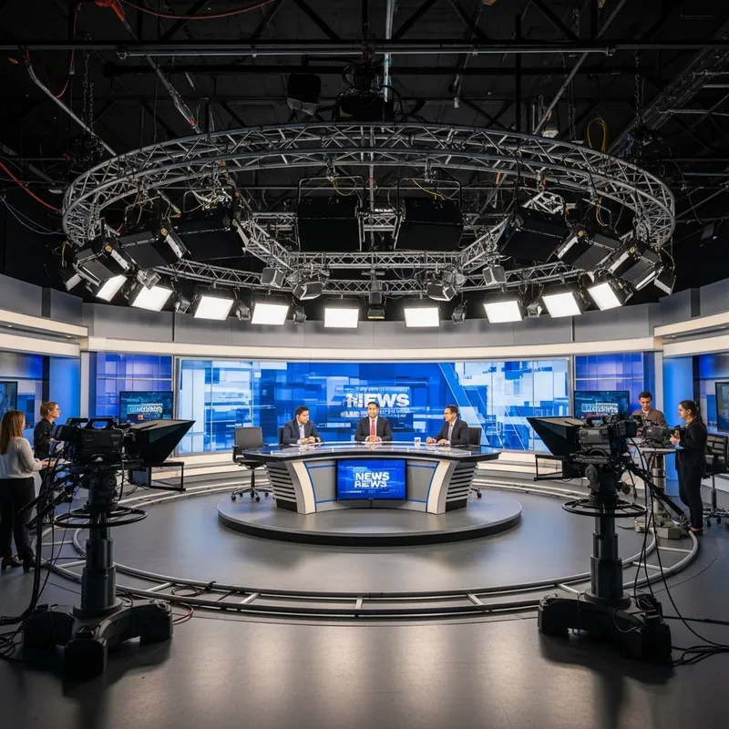 Inside CNN Studios: Cutting-Edge News Broadcasting Hub