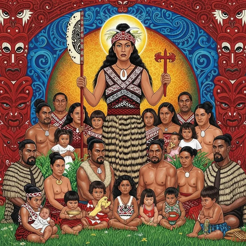 Maori Goddess of Humankind: Symbol of Affability, Power, and Elegance Maori Goddess of Humankind: Symbol of Affability, Power, and Elegance
