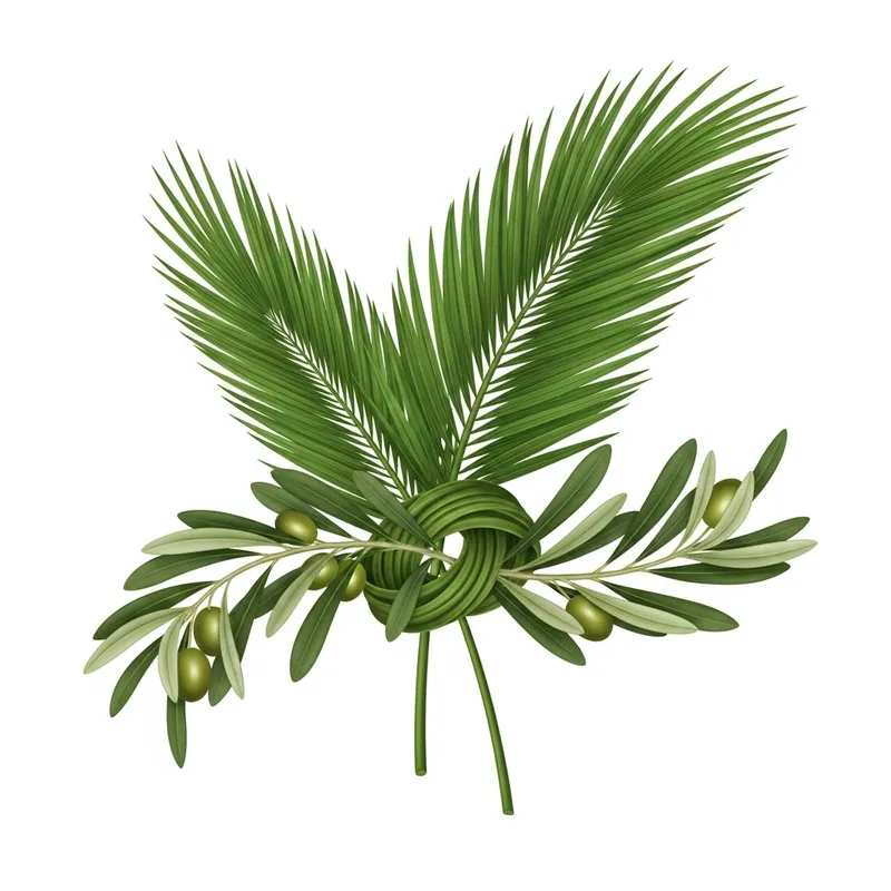 Palm & Olive Branches: Symbolizing Peace Palm & Olive Branches: Symbolizing Peace