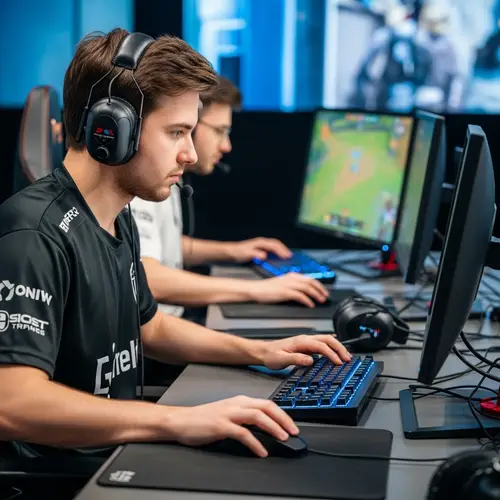 Professional eSports Player: Strategy and Speed