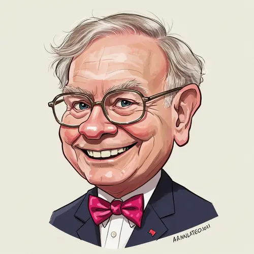 Warren Buffett Caricature: A Unique Portrait