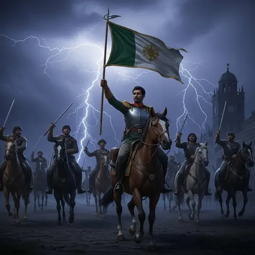 General Kae's Triumphant Return Ambushed at Night