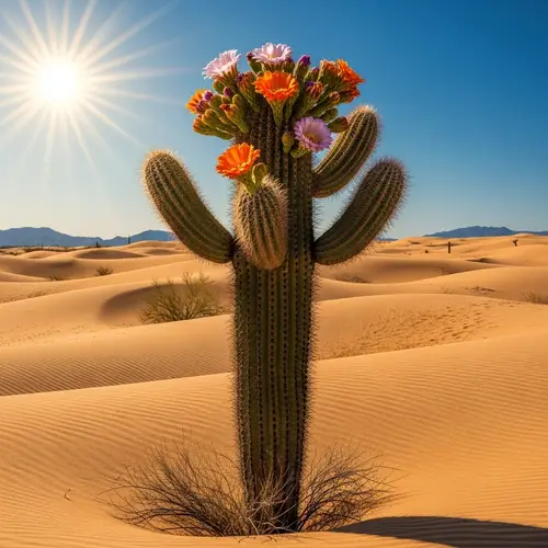 Stunning Cactus Landscapes in the Southwestern Desert