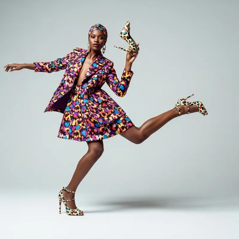 Fascinating High-Heeled Shoes in Bold Colors Photoshoot Fascinating High-Heeled Shoes in Bold Colors Photoshoot