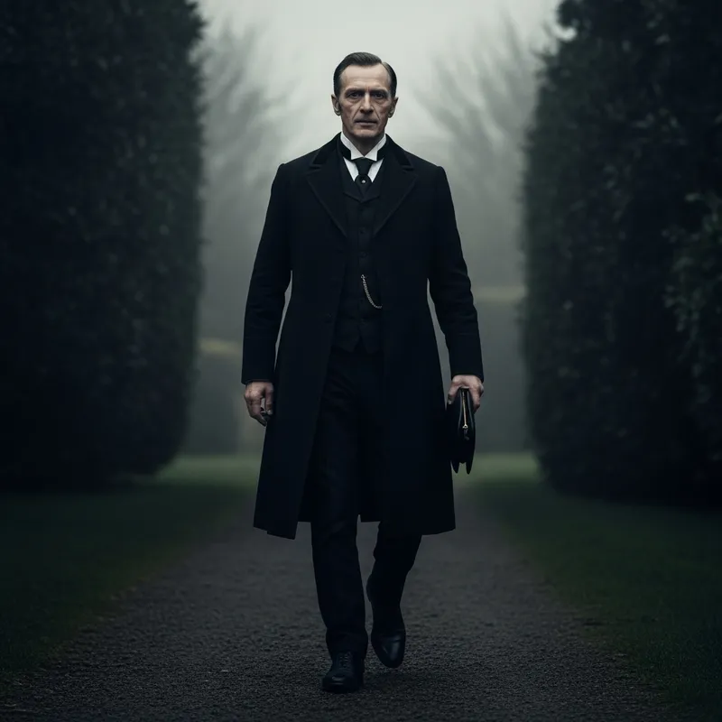 Portrayal of Sir Rupert Kensington: Gaunt English Aristocrat Portrayal of Sir Rupert Kensington: Gaunt English Aristocrat