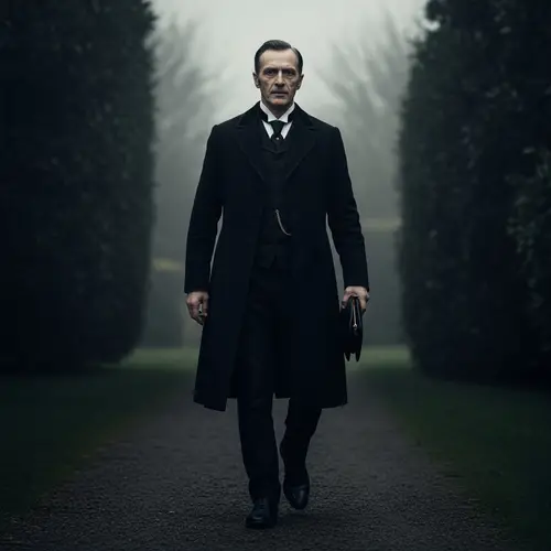 English Aristocrat Portrait: Rupert Kensington of the Late 19th Century