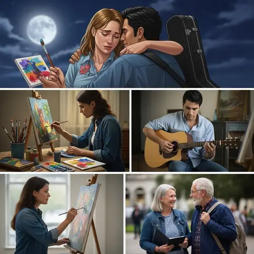 Lily & Adam: A Love Echoed by Time