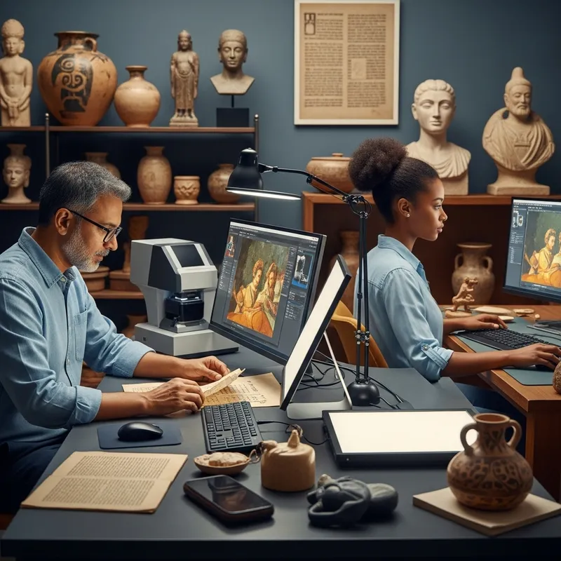 Digital Image Processing in Cultural Heritage Preservation