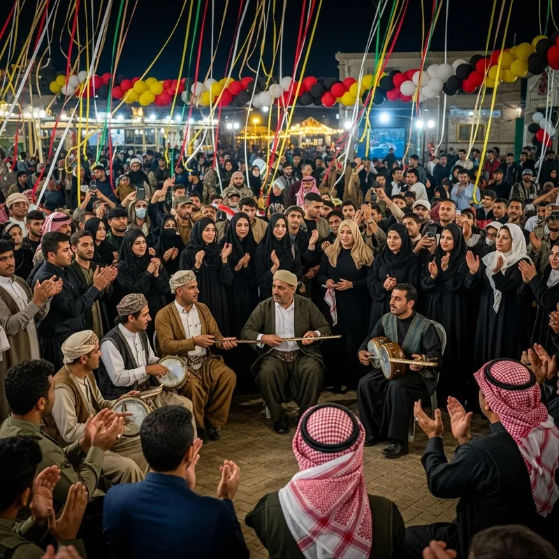 Celebrating Iraqi Army Day with Music and Dance