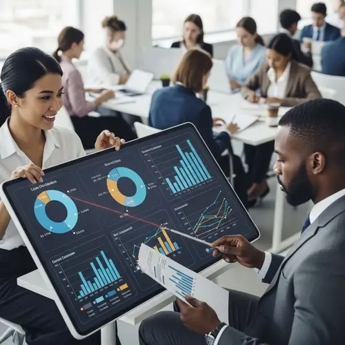 Microfinance Data Visualization: Key Metrics & Operations