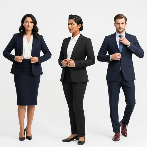 Modern Interview Attire for Corporate Success