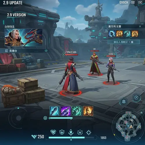 Futuristic Battlefield 2.9 Version Update Gameplay