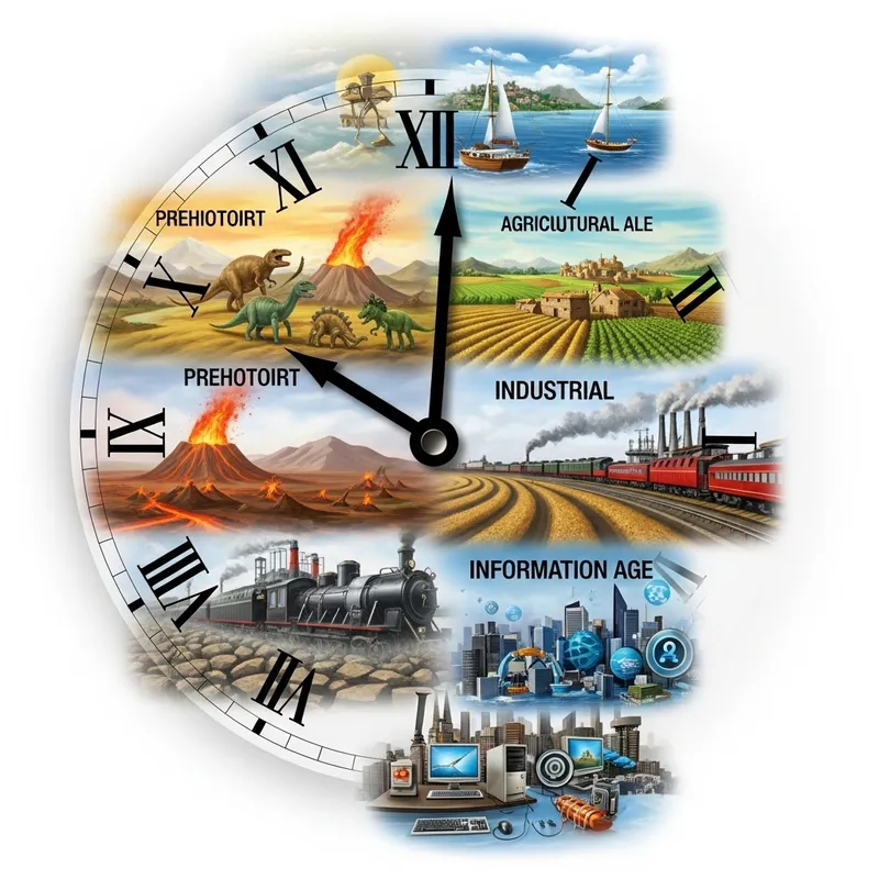 Time Science & World Evolution: Visualizing Historical Transitions