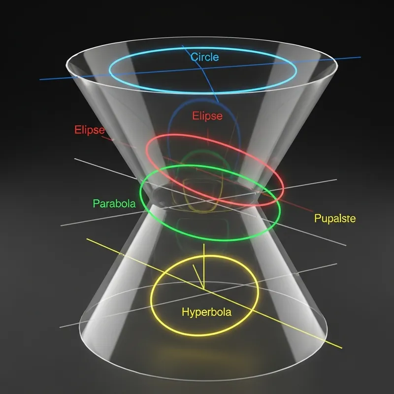 Understanding Conic Sections: Cone Intersected by Plane Understanding Conic Sections: Cone Intersected by Plane