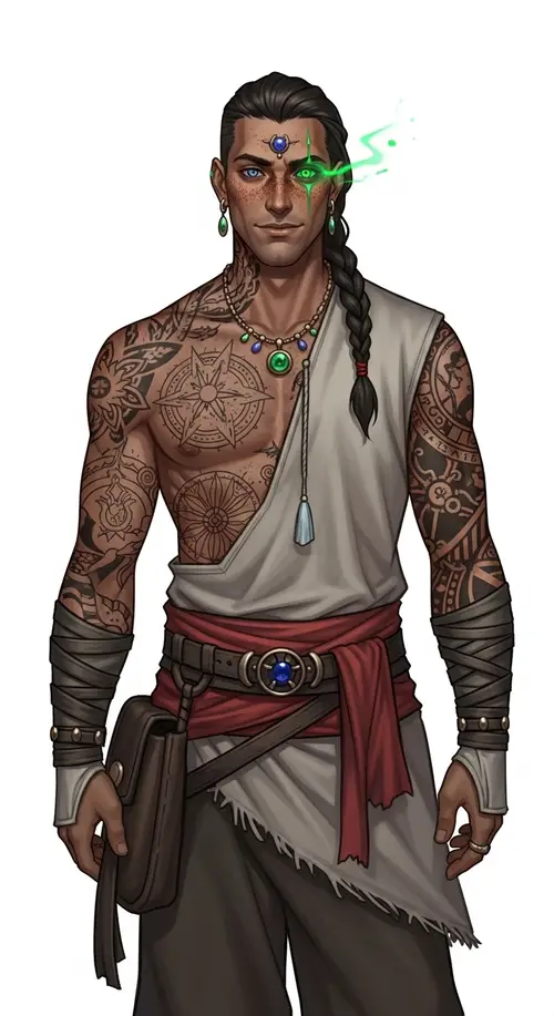 Striking Male Model: Unique Features & Style