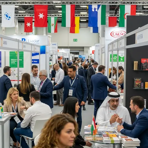 Global Commerce Showcase: Diverse Trade Fair Scene