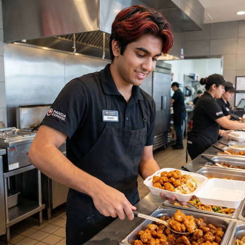 Transform into a Panda Express Worker