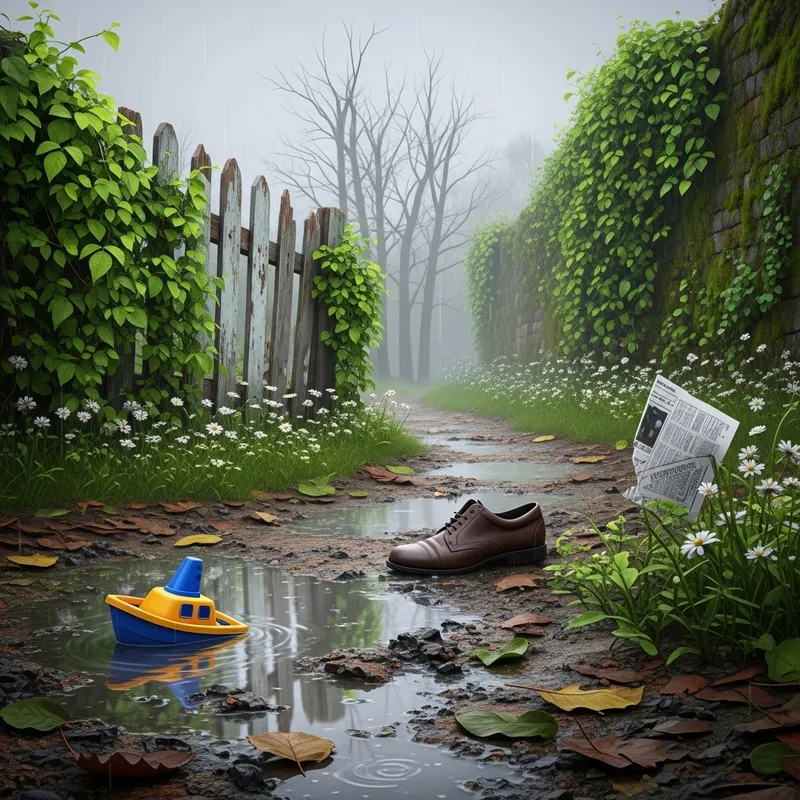 Nature's Recapture: Gone with the Rain