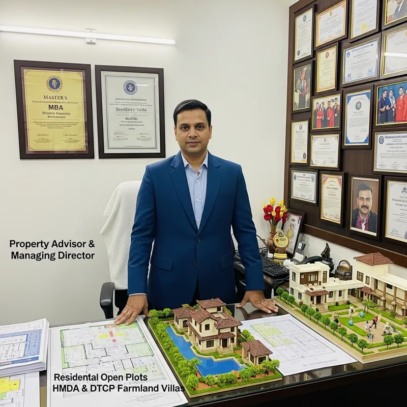 Expert Property Advisor | Managing Director at SRI VEDA BHOOMI DEVELOPERS