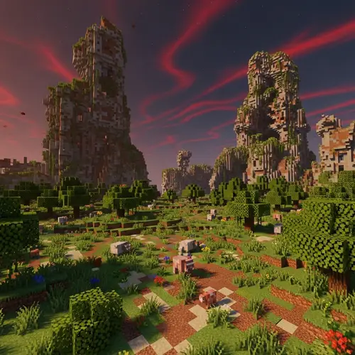 Apocalyptic Minecraft World: Explore the Ruins