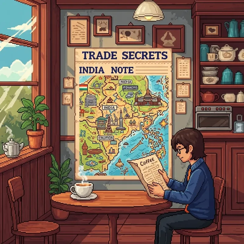 Discover Business Secrets in Pixel Art Coffee Shop Scene