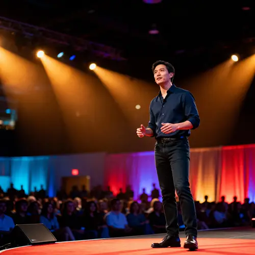 Dynamic Keynote Speaker on Stage