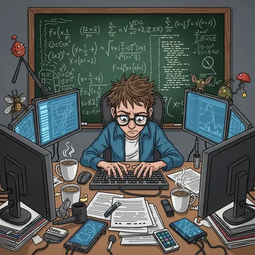 Funny Software Developer Cartoon Humor