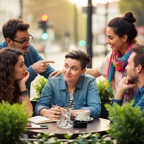 Friends Asking An About Quitting Smoking