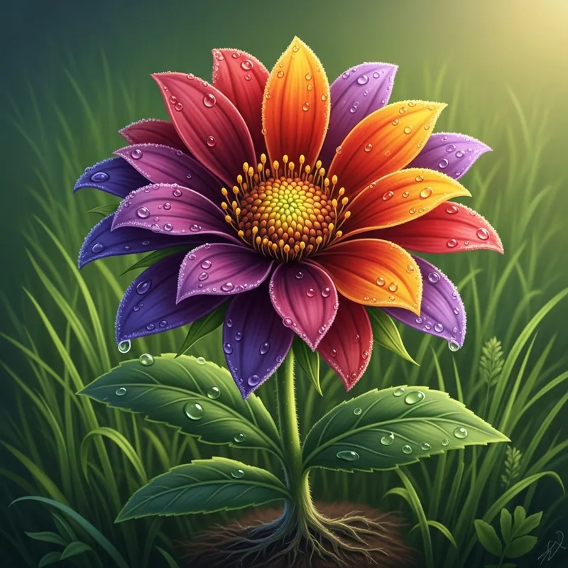 Detailed Flower Illustration