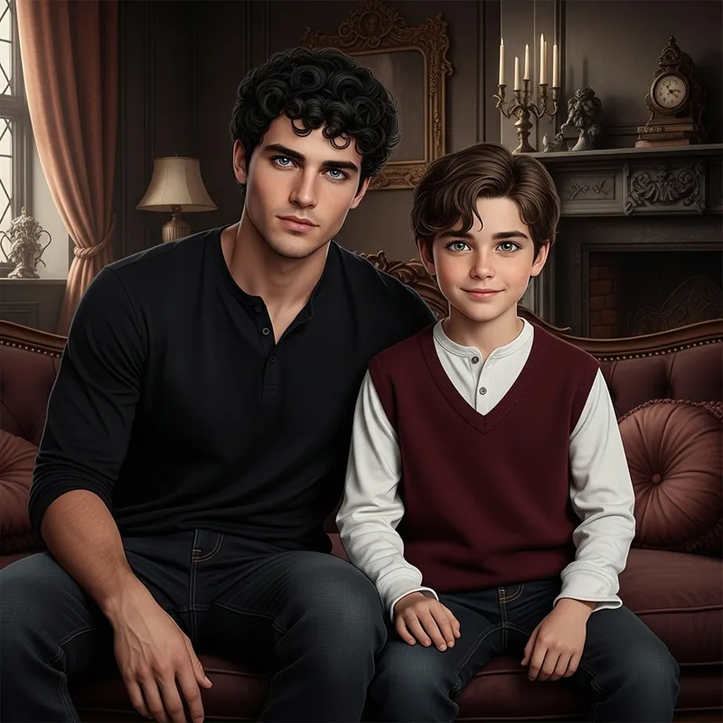 The Salvatore Brothers: A Tale of Gothic Elegance Captured