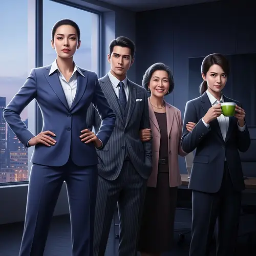 Dominant Female Lead and High-Ranking Businessman Romance