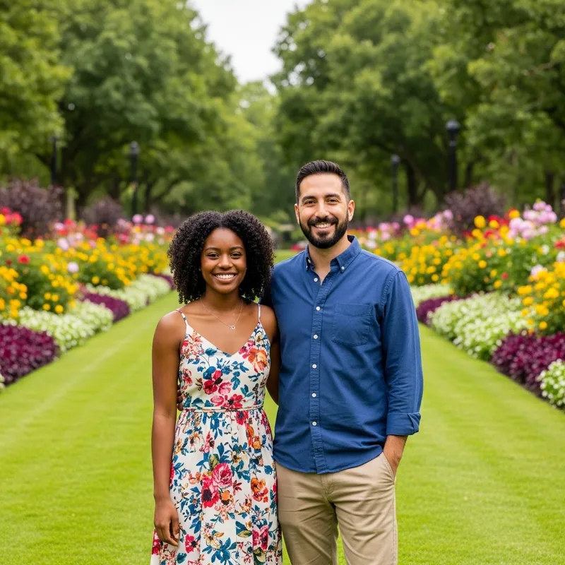 Kenya and Eber: Vibrant Park Portrait in Africa