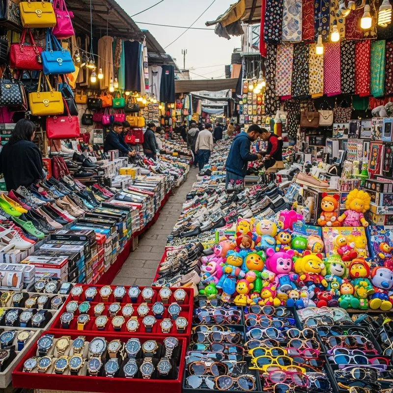 Chinese Imitation Goods: Vibrant Style Showcase