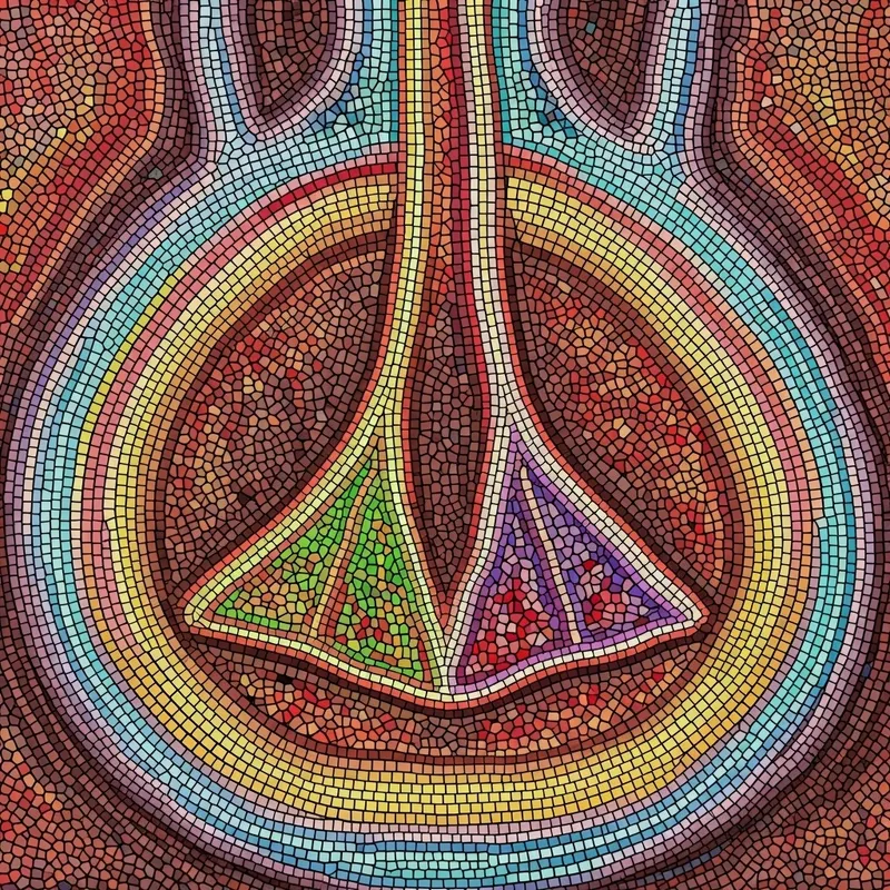 Mosaic Aortic Valve: Artistic Heart Structure