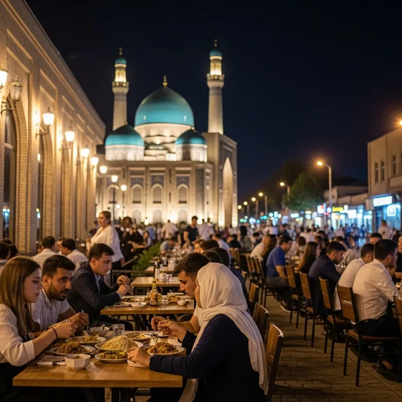 Tashkent Nightlife: Hazrati Imam Mosque, Traditional Mahalla & Plov