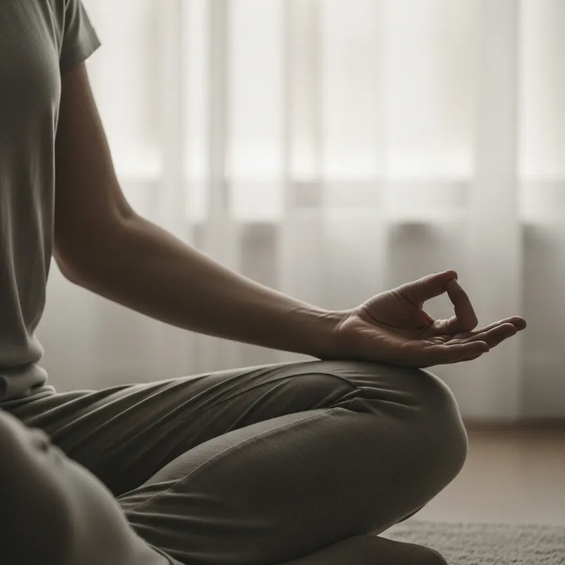 Minimalist Meditation Scene | Tranquil Breathing Technique Minimalist Meditation Scene | Tranquil Breathing Technique