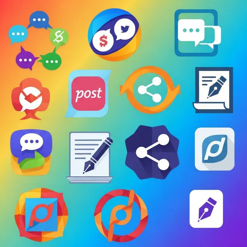 Unique Social Media Logos for Creative Impact