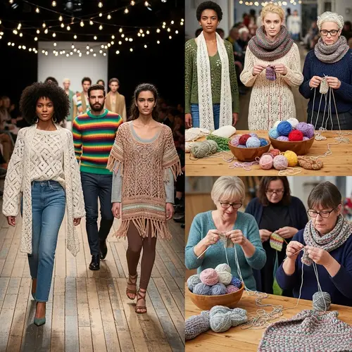 Latest Crochet Fashion Trends: Stylish Outfits, Diverse Models